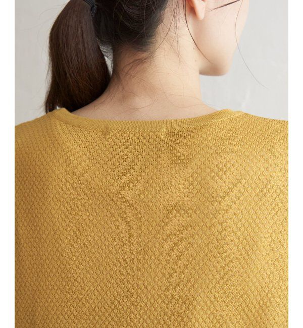 ikka「ハニカム柄ニットアンサンブル」|ニット・セーター|