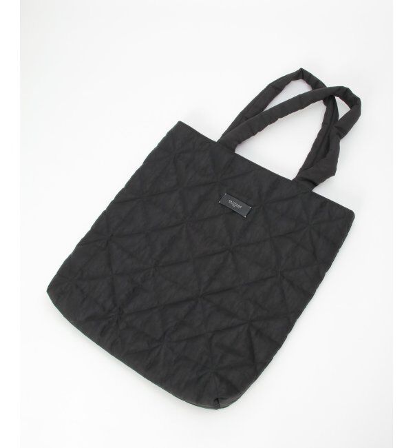 ikka「キルト縦長トートバッグ」|その他|ブラック