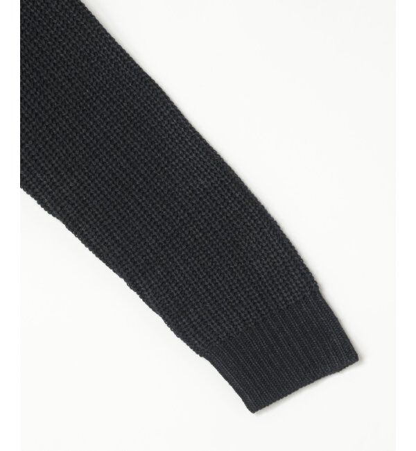 ikka「アランケーブル抗菌リサイクルニット」|プルオーバー|