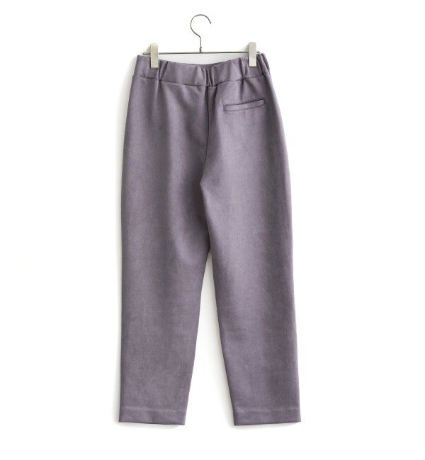 ikka「GOKU楽フェイクスエードテーパードパンツ」|その他|