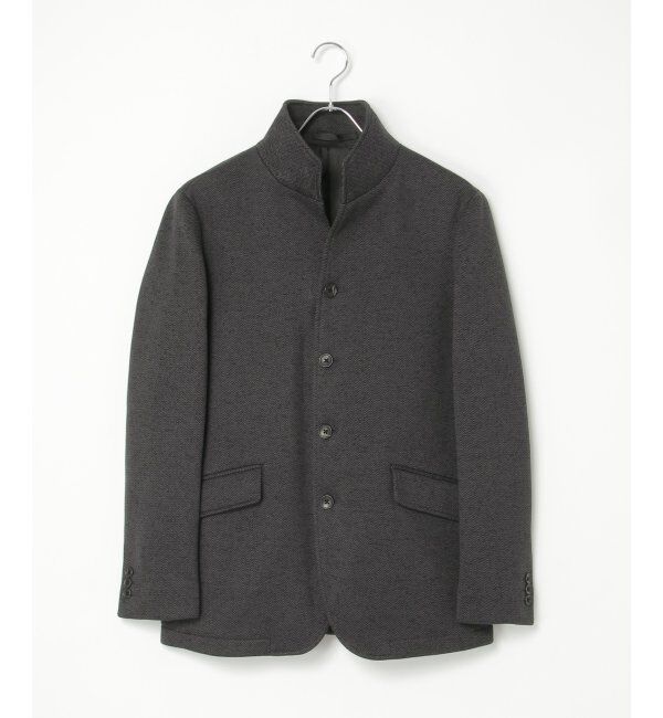 IKKA LOUNGE「ウールライクニットスタンンドジャケット」|その他|