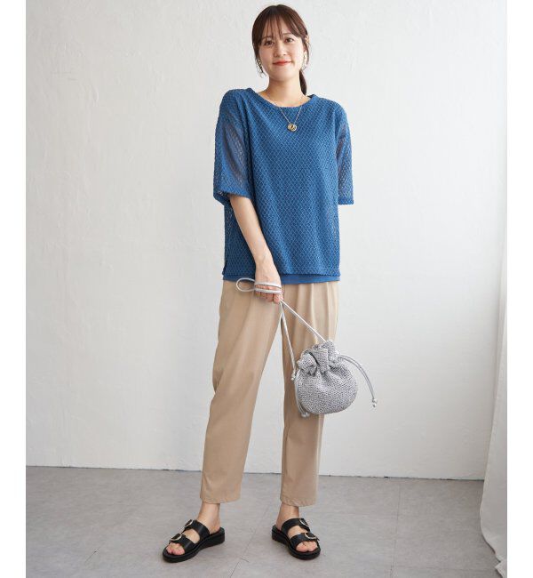 ikka「【2点セット】レースアンサンブルプルオーバー」|その他|