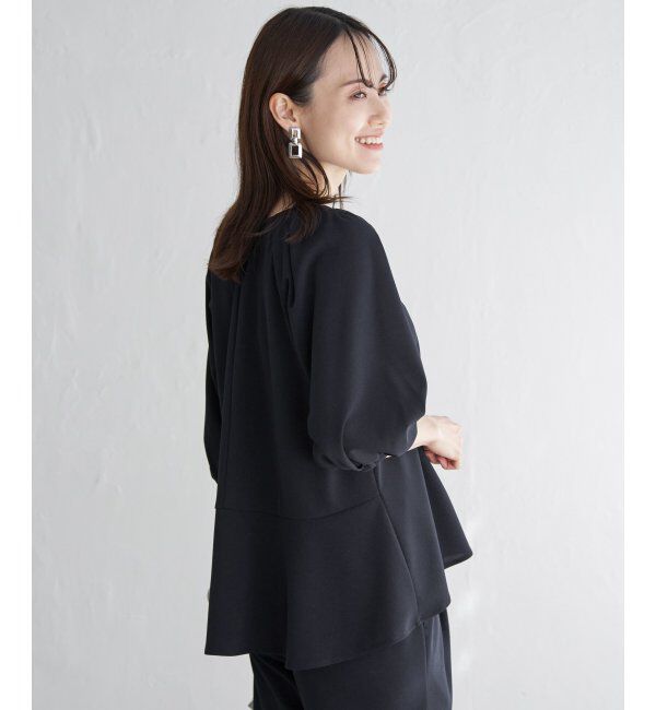 IKKA LOUNGE「GOKU楽ペプラムセットアップ」|ワンピース|