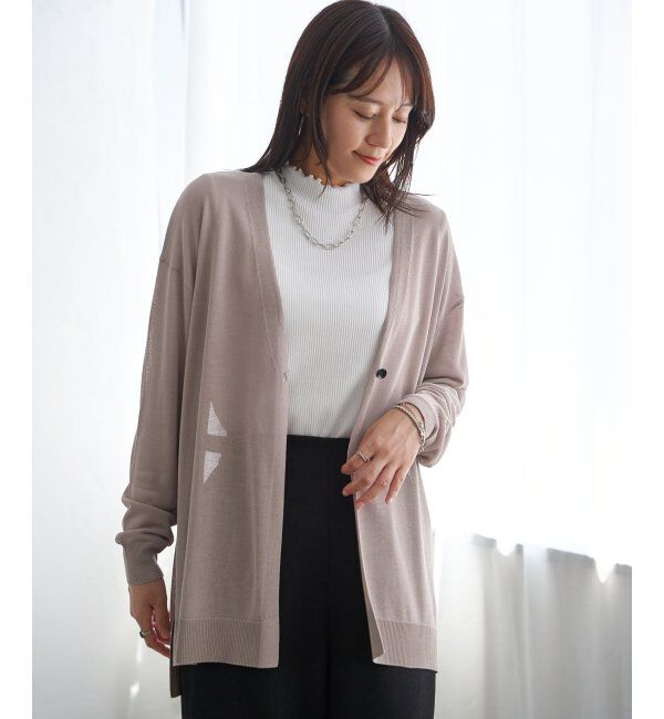 ikka「アラエルハリヌキカーディガン」|その他|