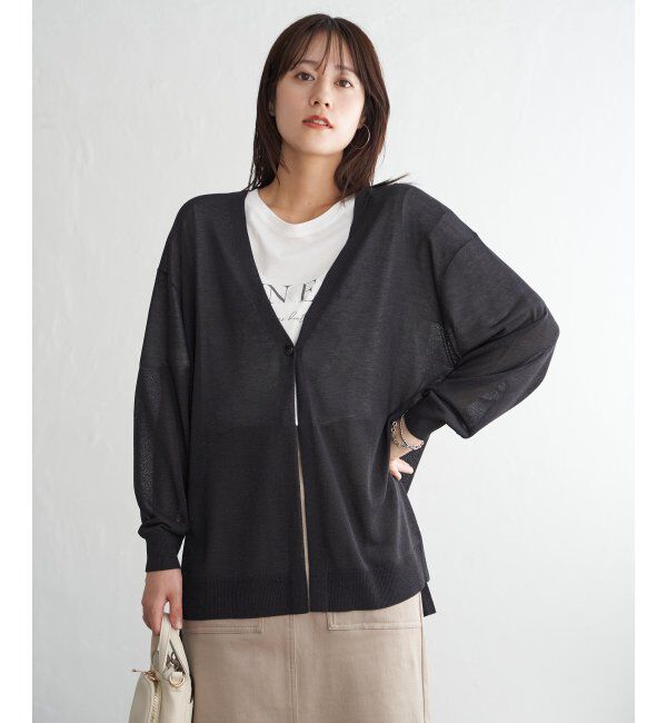 ikka「アラエルハリヌキカーディガン」|その他|