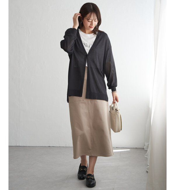 ikka「アラエルハリヌキカーディガン」|その他|