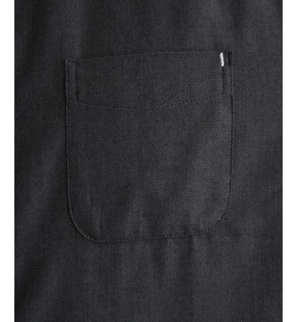 ikka「イージ－ケアネルバンドカラーＳＨ」|シャツ・ブラウス|