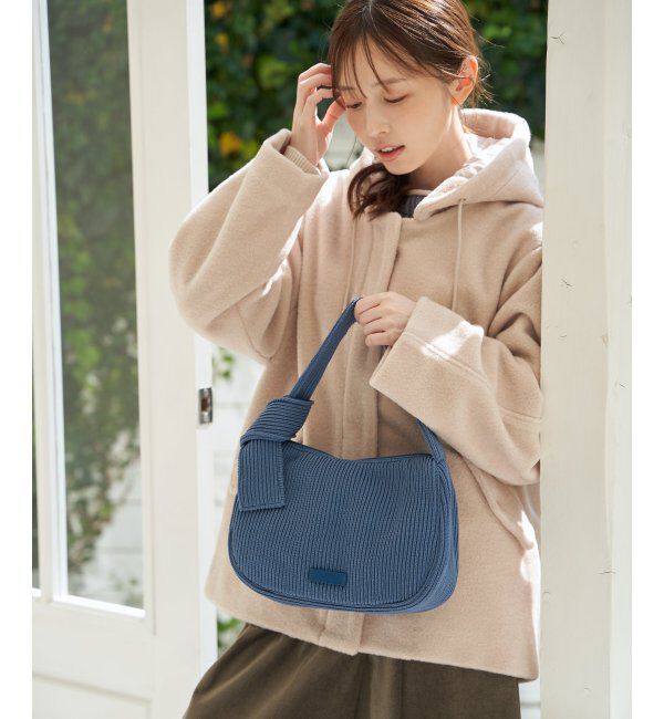 ikka「リブニットワンハンドルバッグ」|その他|