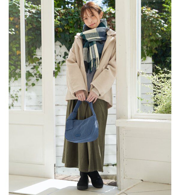 ikka「リブニットワンハンドルバッグ」|その他|