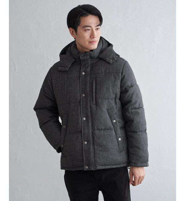 ikka「sorona(R)ツイードライクブルゾン」|ブルゾン・スタジャン|