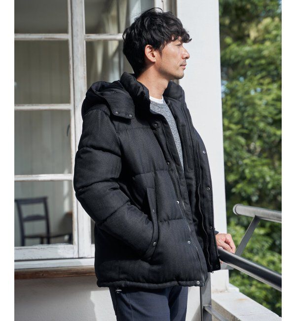 ikka「sorona(R)ツイードライクブルゾン」|ブルゾン・スタジャン|