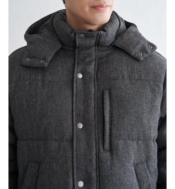 ikka「sorona(R)ツイードライクブルゾン」|ブルゾン・スタジャン|