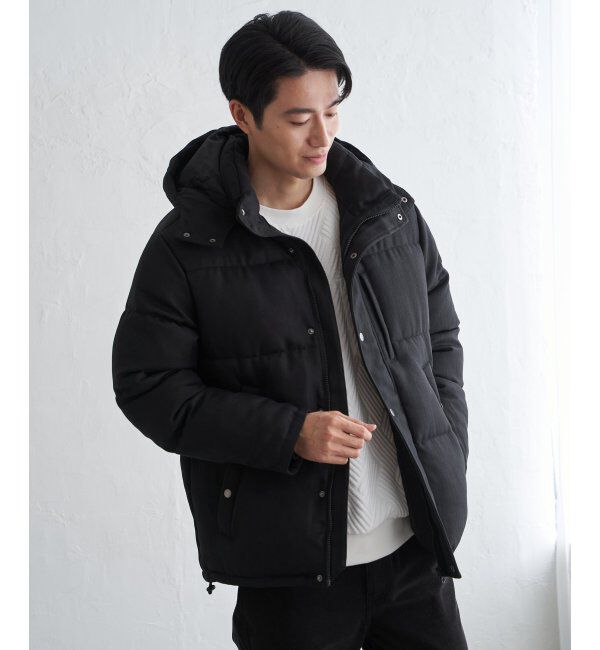 ikka「sorona(R)ツイードライクブルゾン」|ブルゾン・スタジャン|