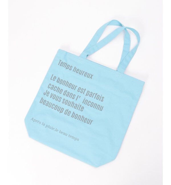 Lbc with Life「3ポケットプリントトートバッグ」|その他|ライトブルー