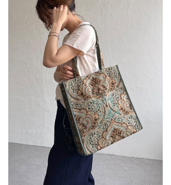 Lbc with Life「ジャガードA4ロゴトートバッグ」|その他|