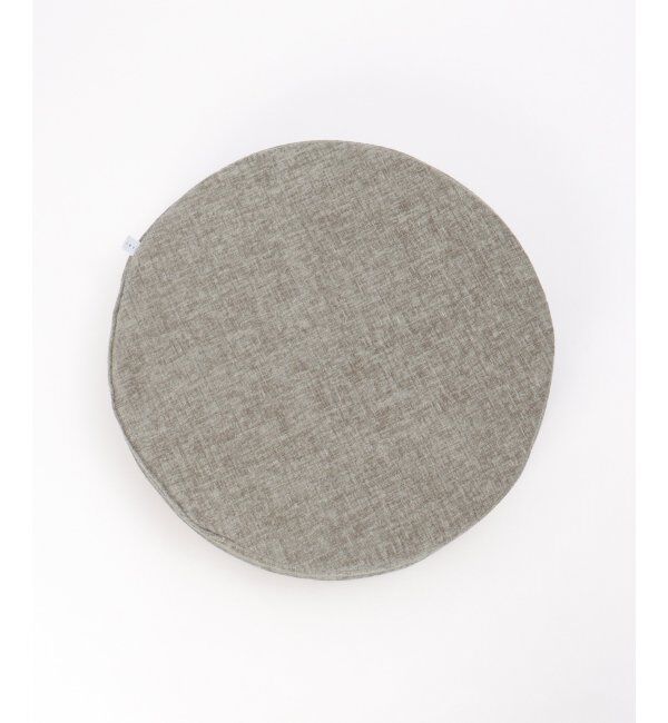 Lbc with Life「ベロアコンビシートクッション ラウンド H8cm」|クッション・クッションカバー|