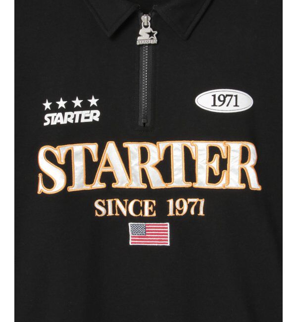 VENCE share style「STARTER BLACK LABEL スターターブラックレーベル ハーフジップTシャツ」|Tシャツ・カットソー|
