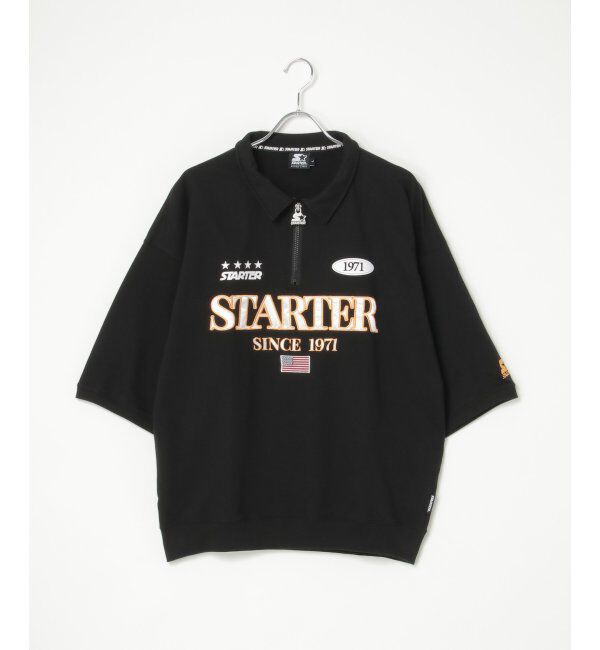VENCE share style「STARTER BLACK LABEL スターターブラックレーベル ハーフジップTシャツ」|Tシャツ・カットソー|