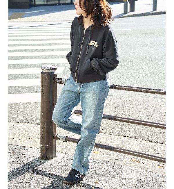 VENCE share style「ダブルジップパーカー」|スウェット・ジャージ|