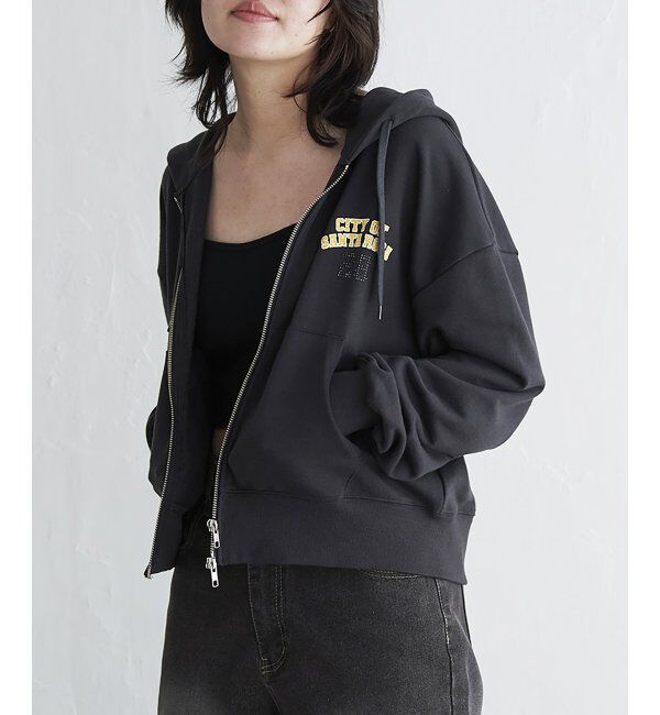 VENCE share style「ダブルジップパーカー」|スウェット・ジャージ|