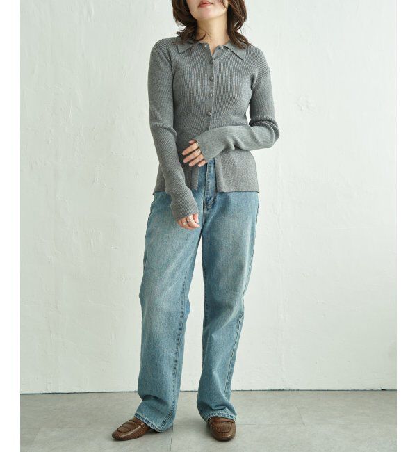 VENCE share style「クルミボタンポロ」|タンクトップ|