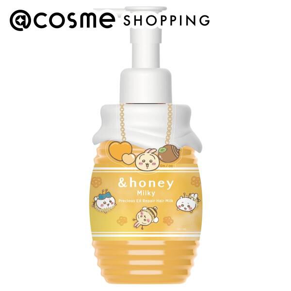 &honey（アンドハニー）「&honey（アンドハニー） ミルキー プレシャスEXリペア ヘアミルク3.0 ちいかわ/アップルハニー (180g)」|洗い流さないトリートメント|その他