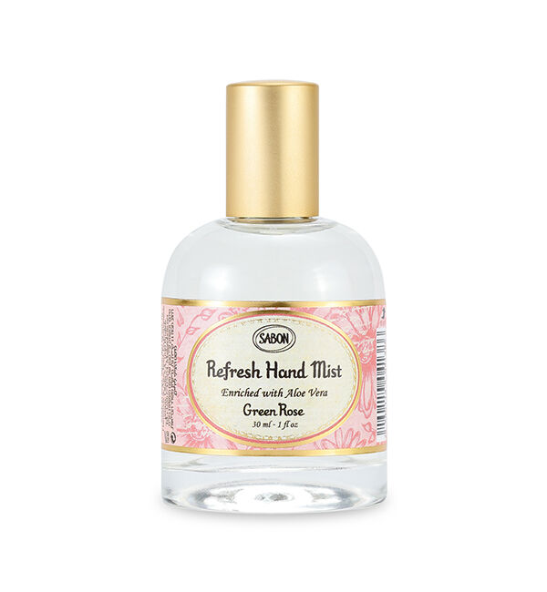 SABON「リフレッシュハンドミスト」|ハンドケア|グリーン・ローズ