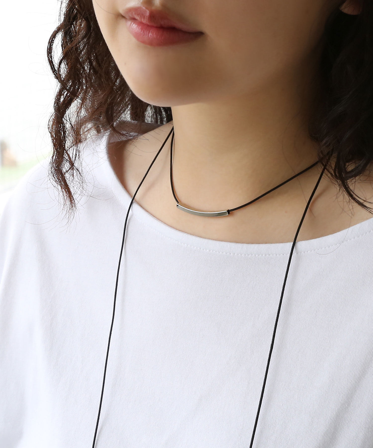 colleca la「パイプコードチョーカー/コードネックレス」|ネックレス|