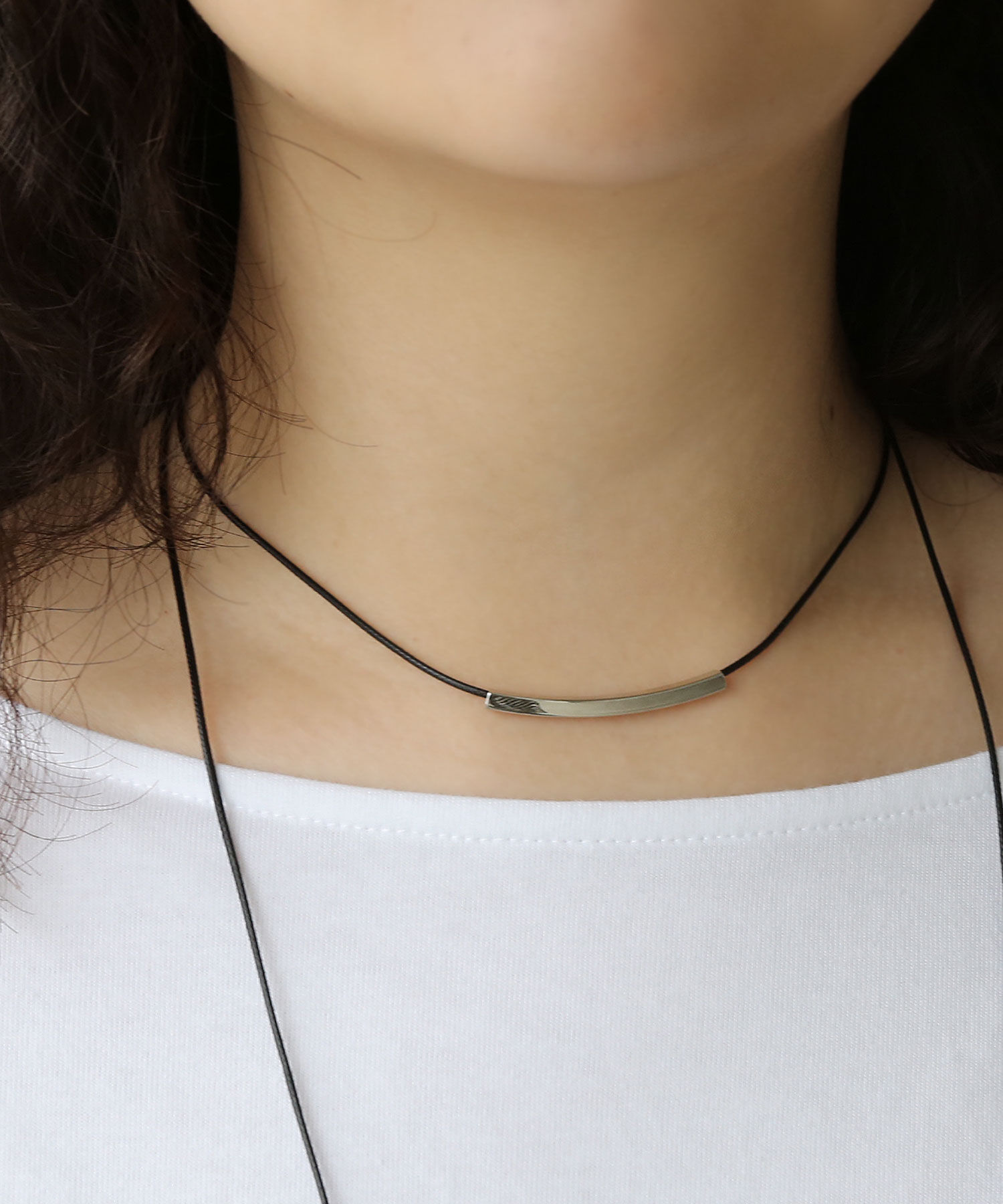 colleca la「パイプコードチョーカー/コードネックレス」|ネックレス|