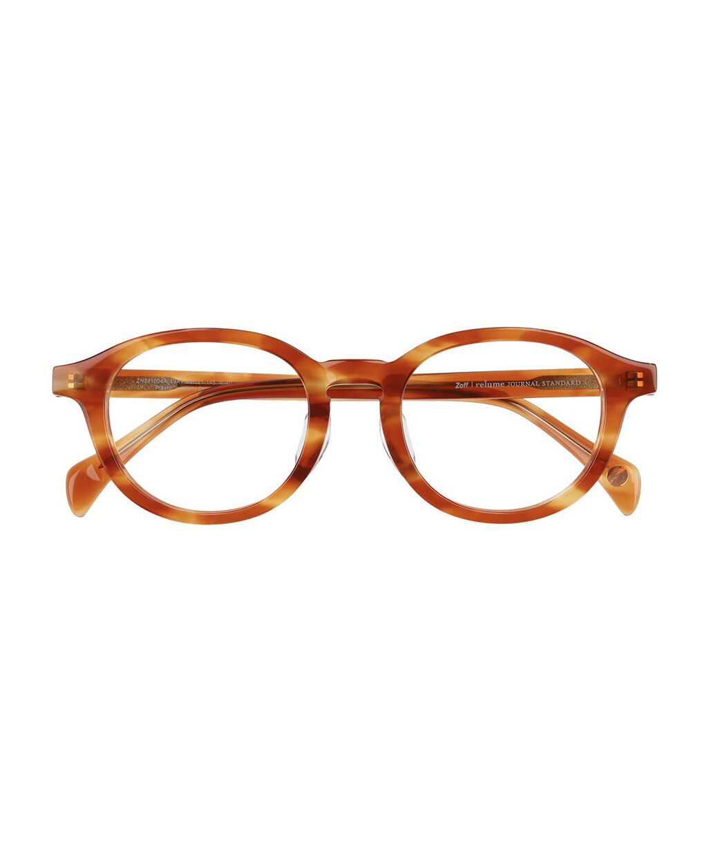  「Zoff | JOURNAL STANDARD relume ボストン型 メガネ レンズ交換券付き ジャーナルスタンダード」|メガネ|