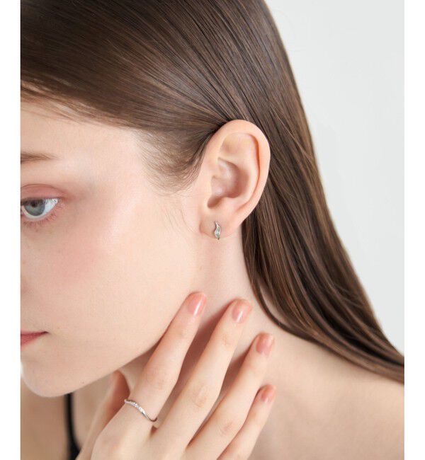 ete「[デイリープラチナ] PT501 ダイヤモンド ピアス」|ピアス|