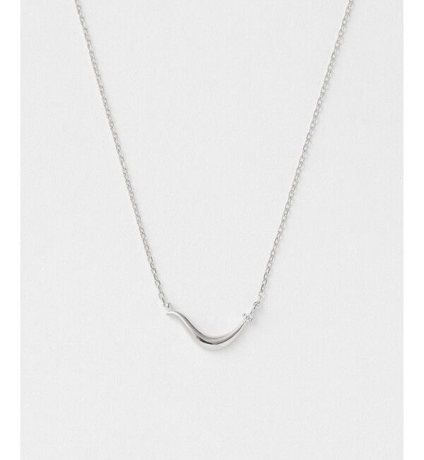 Jouete「[ディアマンティーニ] ウェーブ ダイヤモンド ネックレス」|ネックレス|プラチナム