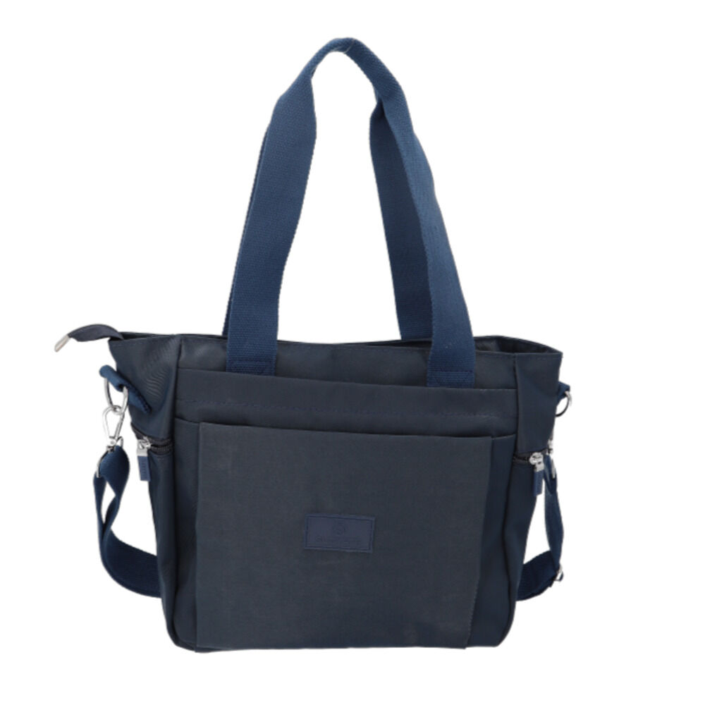 BACKYARD FAMILY「トートバッグ レディース 小さめ 通販 トートバック ナイロン 肩掛け 2way ショルダー」|トートバッグ|ブルー1