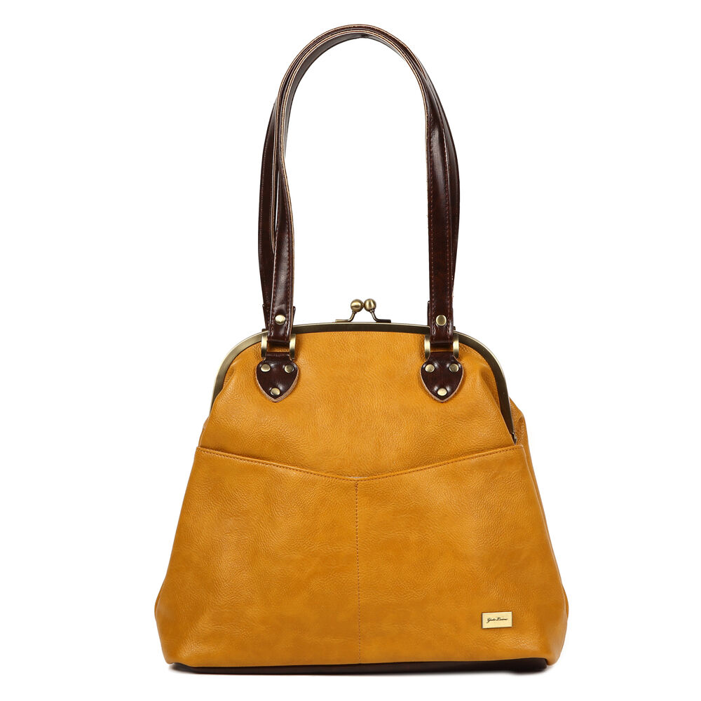 BACKYARD FAMILY「がま口 ショルダーバッグ 通販 Melody 025 メロディー がま口バッグ レトロ」|ショルダー・メッセンジャー|イエロー1