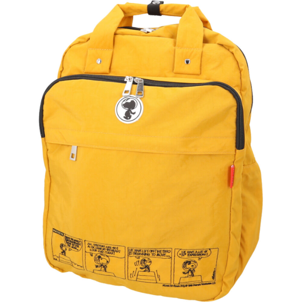 BACKYARD FAMILY「スヌーピー リュック 大人 通販 ズッケロ バッグ zucchero 62088 リュックサック」|リュック|イエロー1