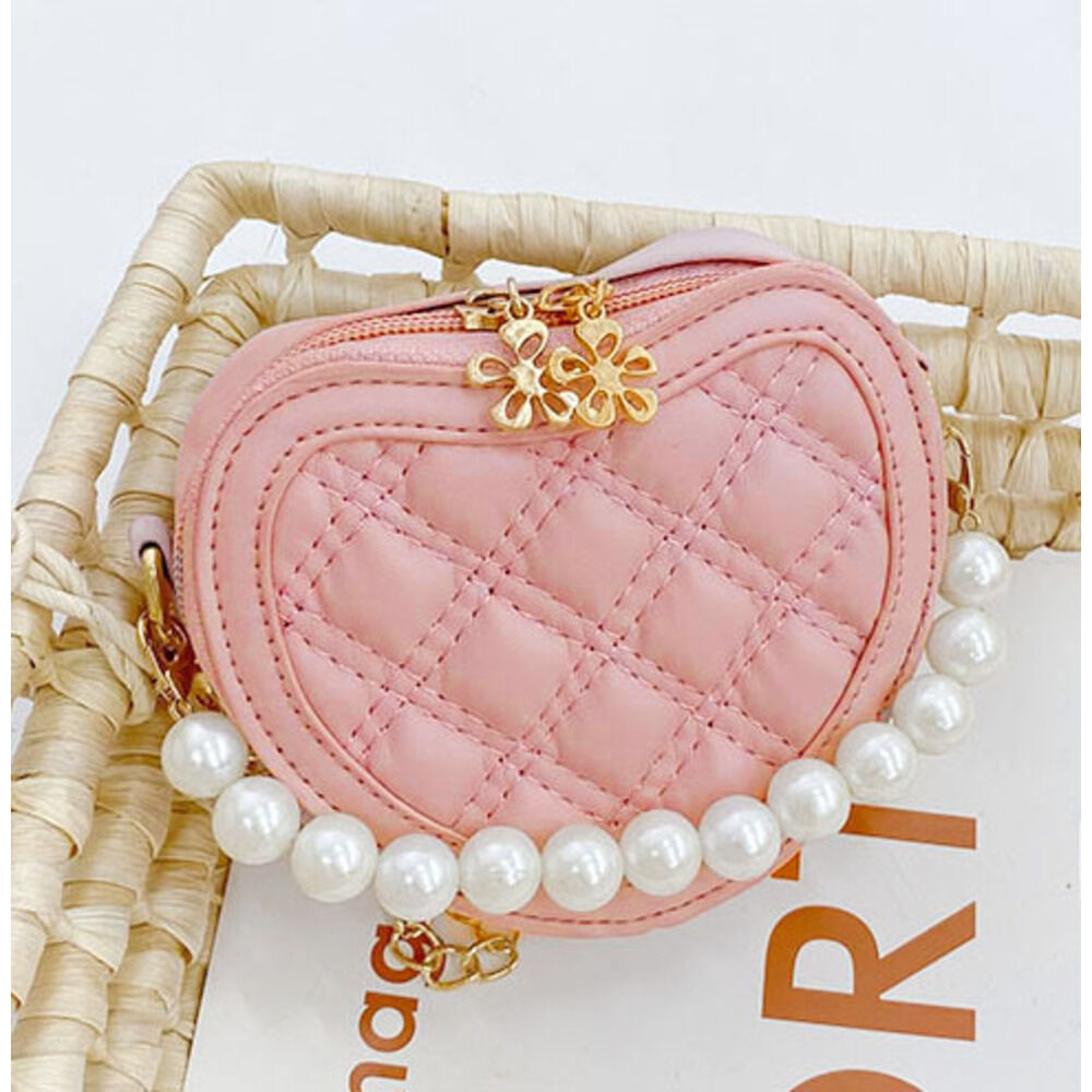 BACKYARD FAMILY「パーティーバッグ 女の子 ハート型 ミニ 通販 パーティーバック パーティー バッグ バック」|その他|ピンク1