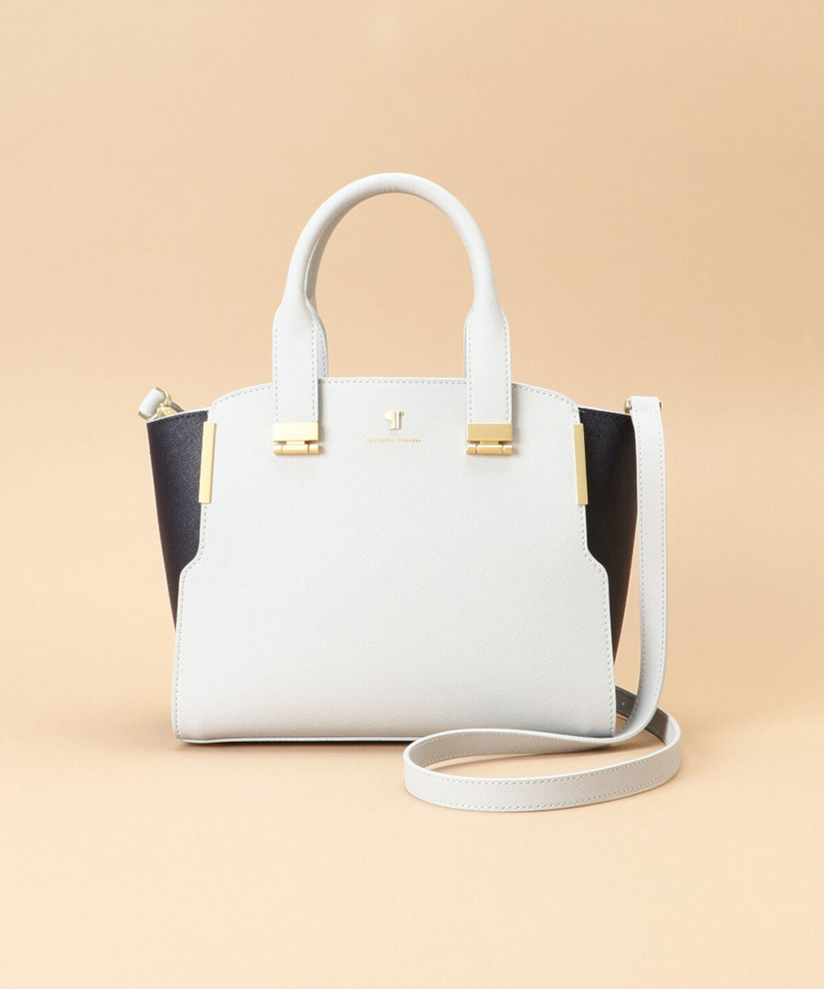 Samantha Thavasa「Pomme d'espoir ポムディスポワール バイカラーハンドルバッグ」|ハンドバッグ|