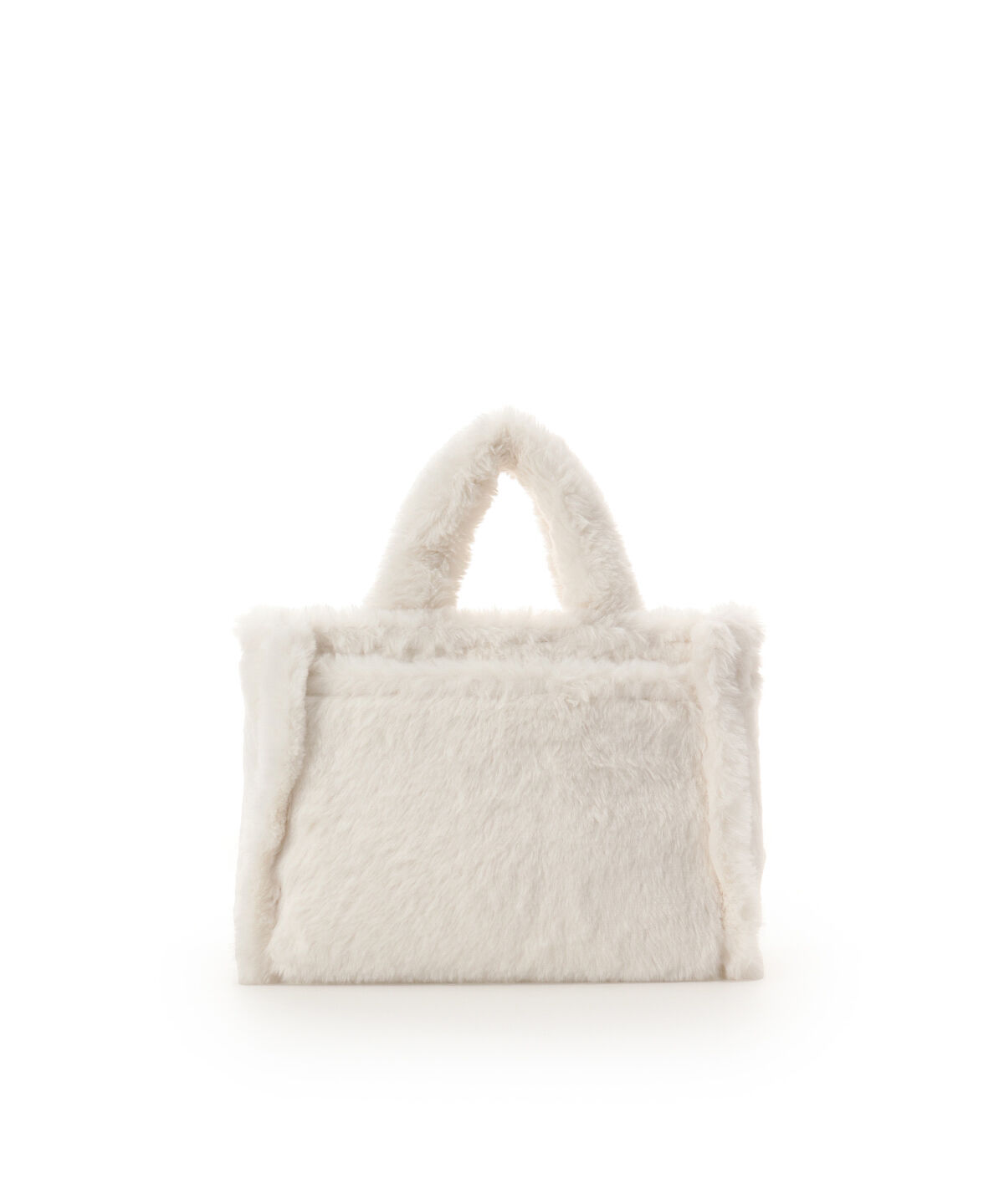 Samantha Thavasa「ワンポイントリボン ファーバッグ」|ハンドバッグ|