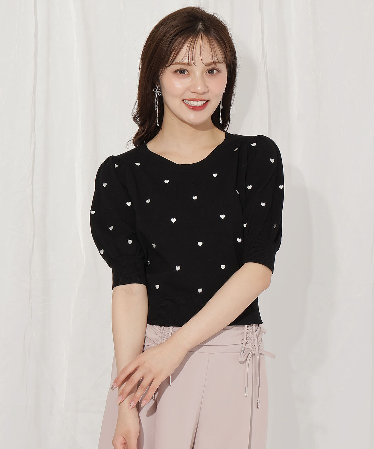 WILLSELECTION「バリエーションニット（ハート）」|ニット・セーター|