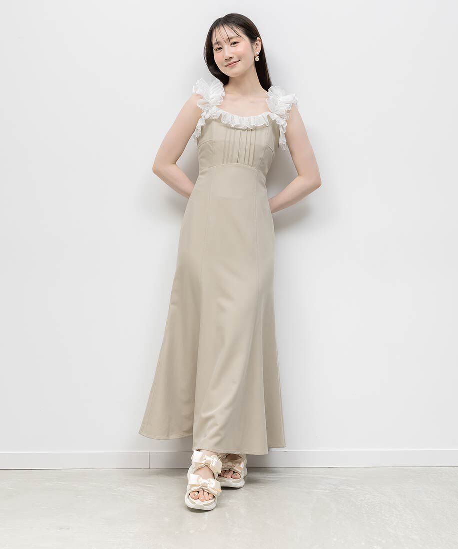  「サテンリボンスポーツサンダル」|サンダル|