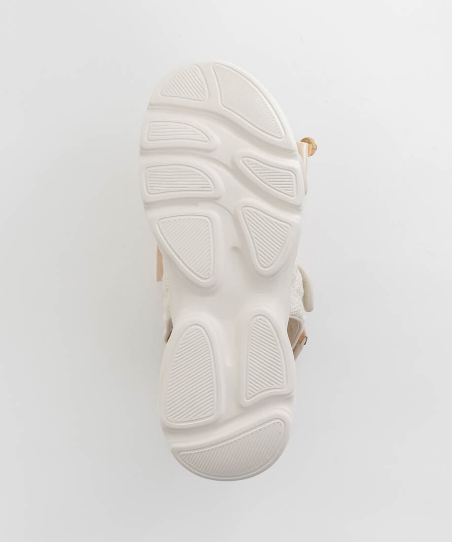  「サテンリボンスポーツサンダル」|サンダル|