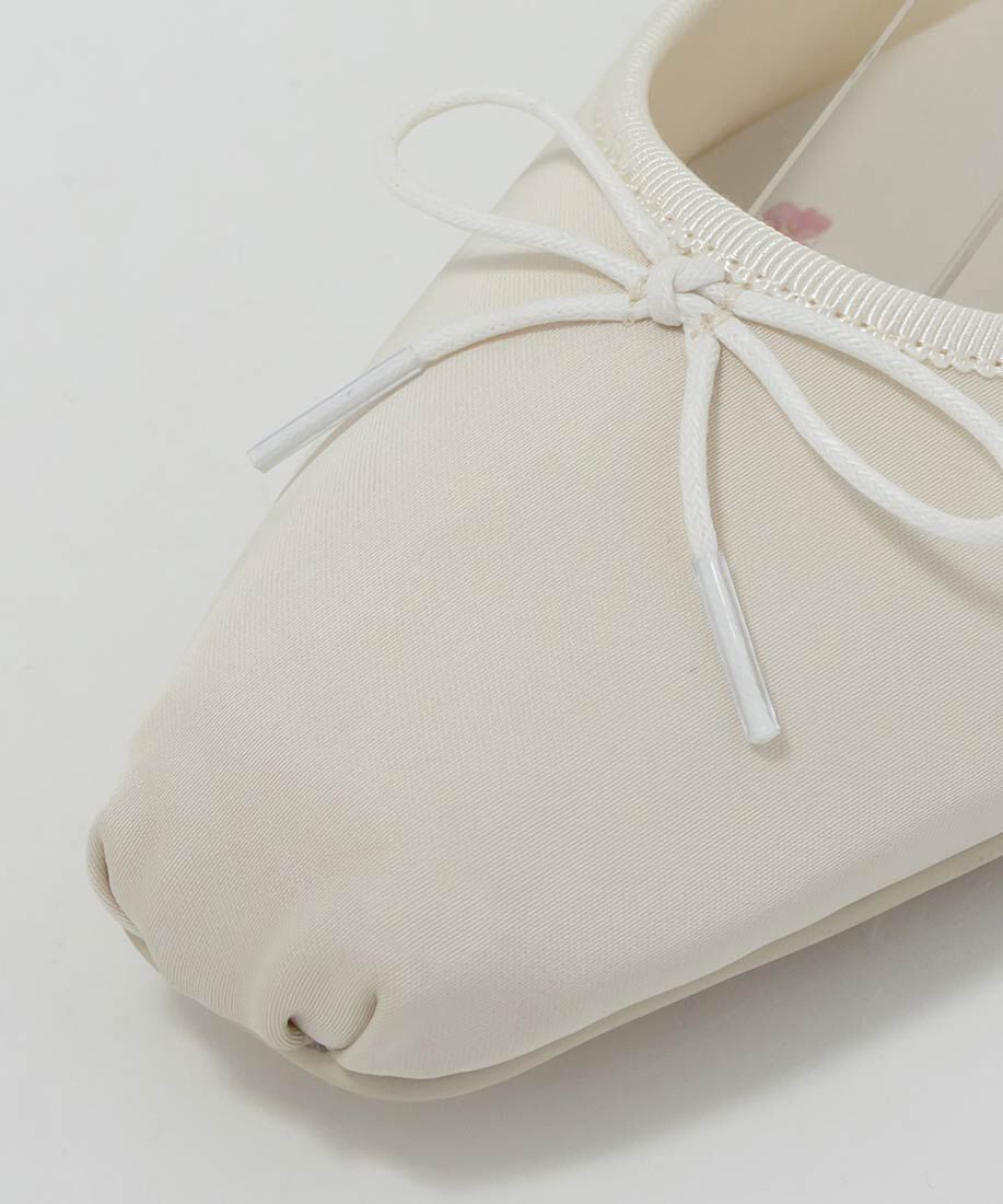  「【Tulip Collection】2WAY チューリップレースアップバレエシューズ」|パンプス|