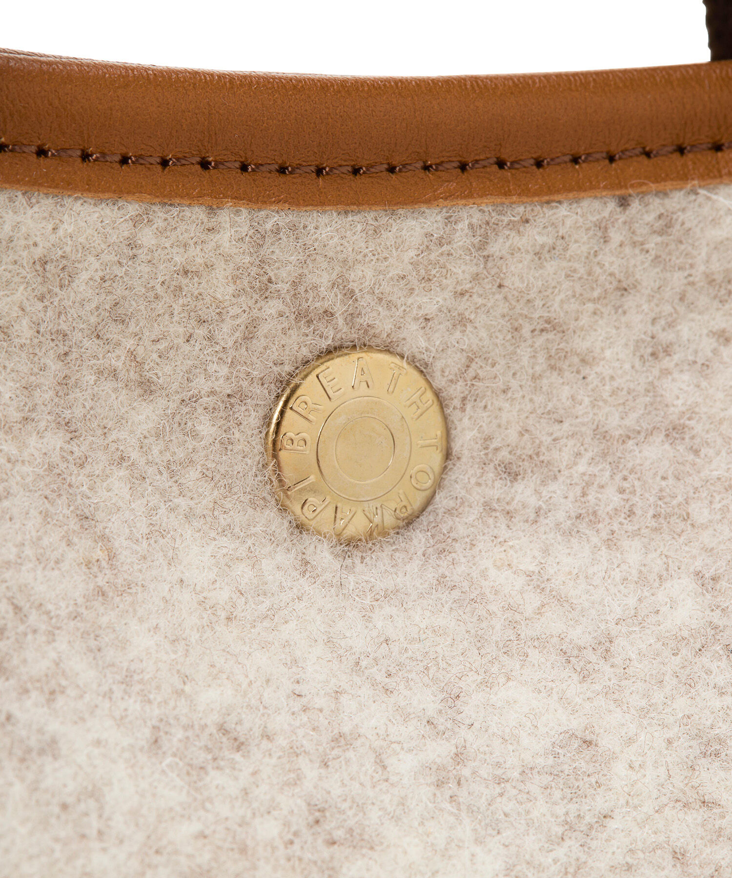 TOPKAPI BREATH「【Breath TOPKAPI】イタリアンフェルト ショルダー付 A4 トートバッグ L」|トートバッグ|