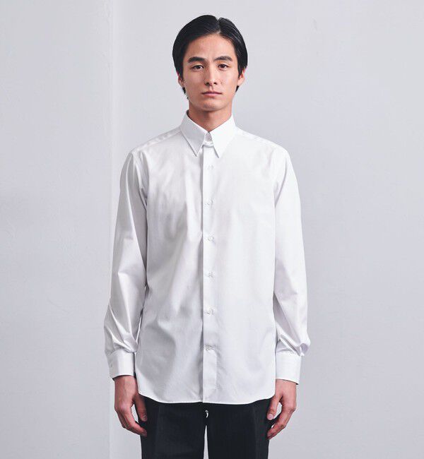 UNITED ARROWS「イージーケア AG ブロード タブカラーシャツ -抗菌防臭-」|シャツ・ブラウス|