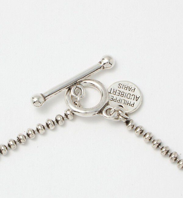 UNITED ARROWS「＜PHILIPPE AUDIBERT＞STEPHENS ネックレス SV」|ネックレス|