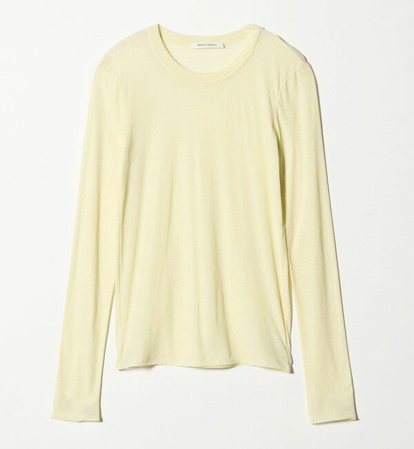 AEWEN MATOPH「＜AEWEN MATOPH＞シアークルーネック ロングスリーブカットソー」|Tシャツ・カットソー|