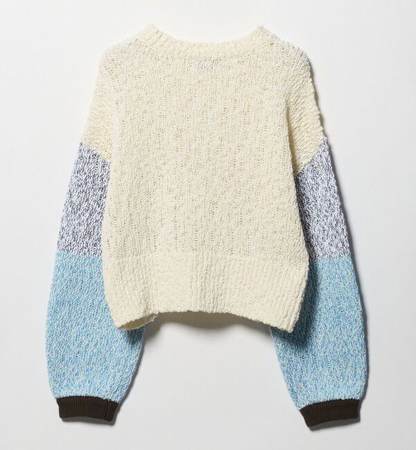 UNITED ARROWS「カラーミックス クルーネックニット」|ニット・セーター|