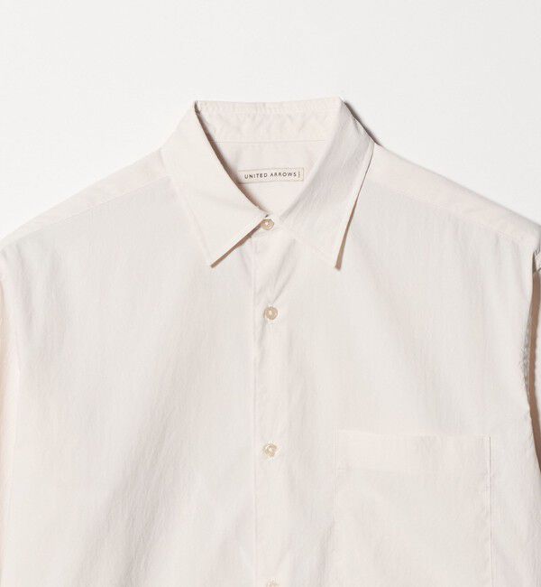 UNITED ARROWS「フォーシーズンズ ポプリン レギュラーカラーシャツ　ヨコストレッチ」|シャツ・ブラウス|