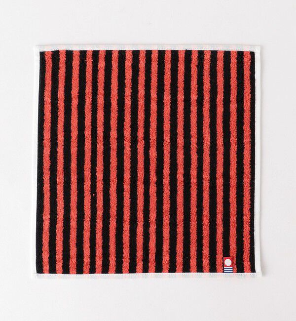 UNITED ARROWS green label relaxing「タオル ストライプ ハンカチ」|タオル|BLACK