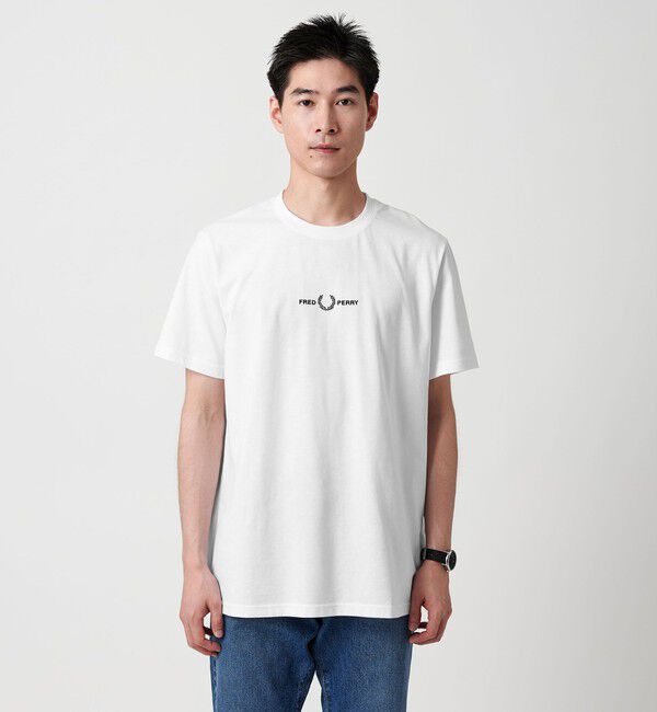 UNITED ARROWS green label relaxing「＜FRED PERRY＞エンブロイダリー ショートスリーブ Tシャツ」|Tシャツ・カットソー|